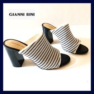 White&Black  Slip On Shoes